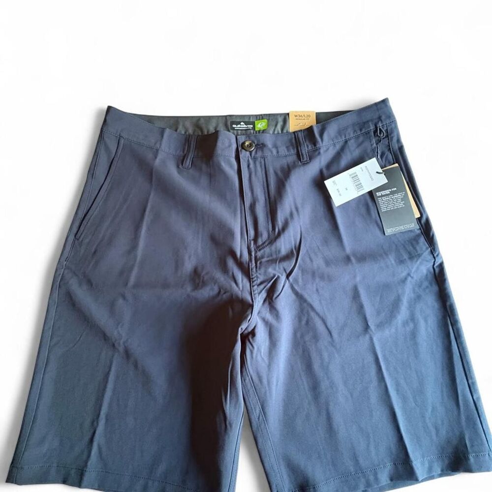 Quiksilver Men's Navy and Black Shorts